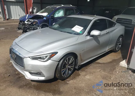 2019 Infiniti Q60 3.0T Luxe z USA, uszkodzony, nr VIN JN1EV7EL7KM290268